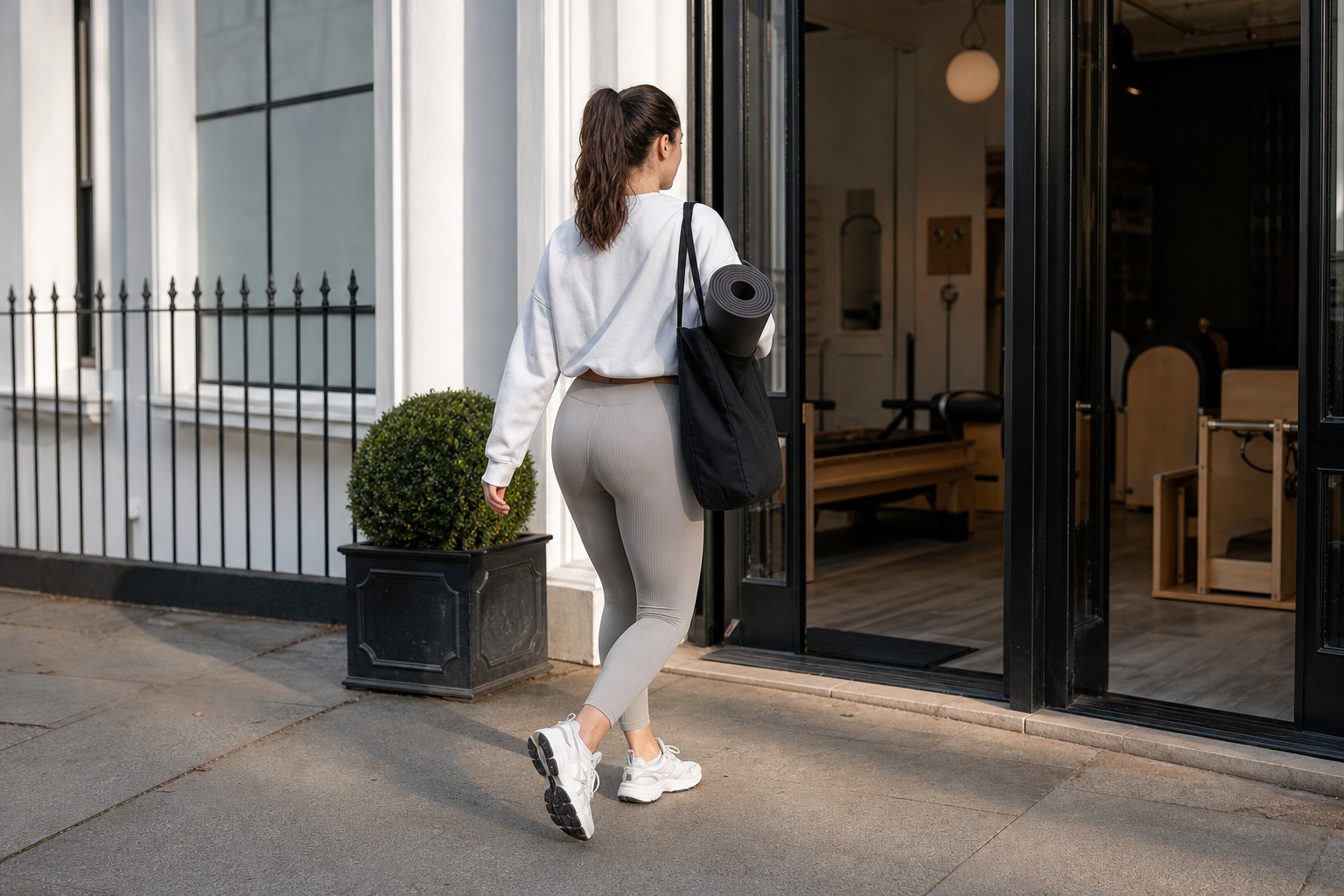 ribbed leggings — editorial clearance guide image